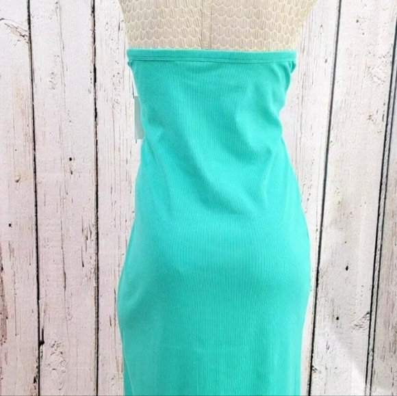 Women's XXL Nine West Light Teal Halter Beach Mexico Vacation Summer Dress NEW - Picture 8 of 15
